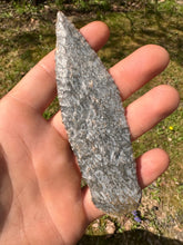 Load image into Gallery viewer, Collector grade Harrodsburg chert Early archaic Dagger Cumberland Co. KY
