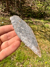 Load image into Gallery viewer, Collector grade Harrodsburg chert Early archaic Dagger Cumberland Co. KY
