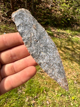 Load image into Gallery viewer, Collector grade Harrodsburg chert Early archaic Dagger Cumberland Co. KY

