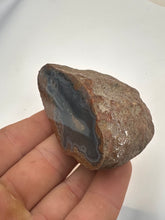 Load image into Gallery viewer, Kentucky Agate grey/blue,maroon polished half specimen
