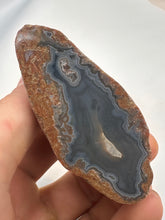 Load image into Gallery viewer, Kentucky Agate grey/blue,maroon polished half specimen
