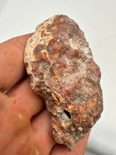 Load image into Gallery viewer, Kentucky Agate maroon, grey, white brown banded polished half specimen
