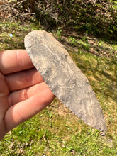 Load image into Gallery viewer, Well made Dover chert Archaic Knife from West Kentucky
